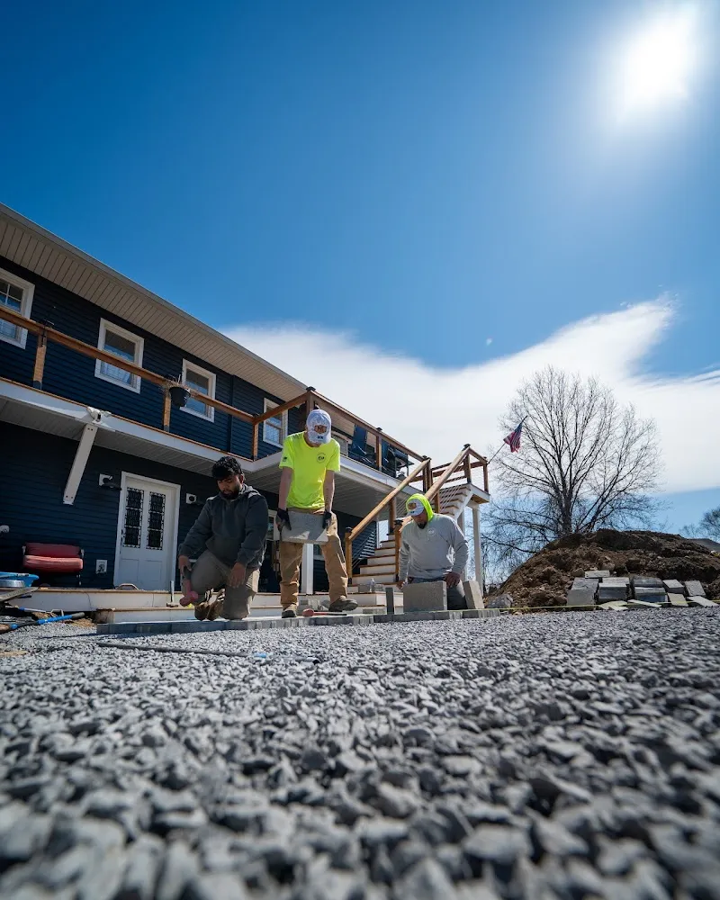 Landscaping crew photography by Evolved Media