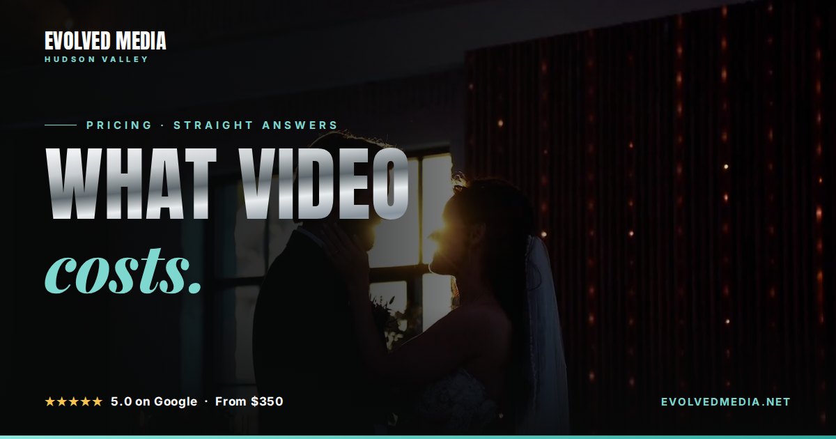 What a promo video costs in the Hudson Valley